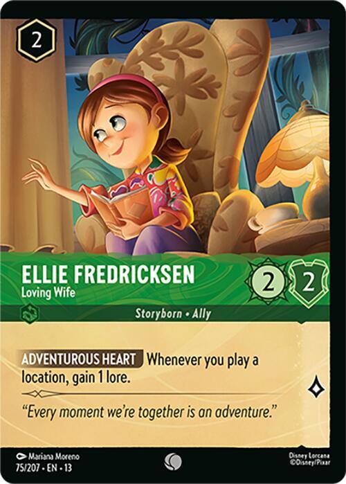 Ellie Fredricksen, Loving Wife 75/204 (Attack of the Vine!)  - Cold Foil