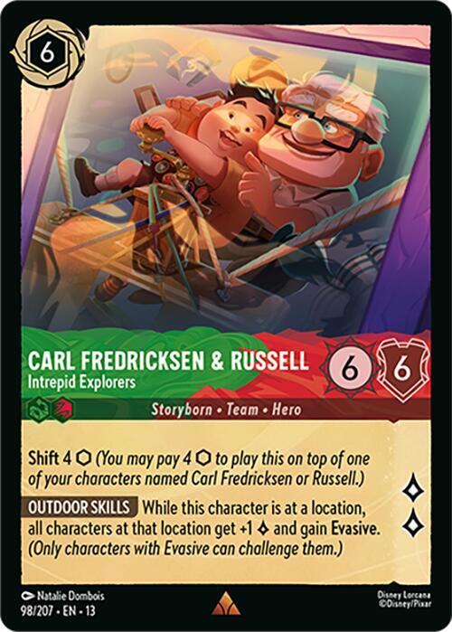 Carl Fredricksen and Russell, Intrepid Explorers 98/204 (Attack of the Vine!) 