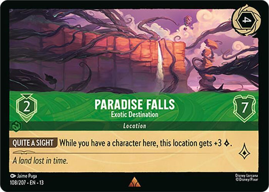 Paradise Falls, Exotic Destination 108/204 (Attack of the Vine!)  - Cold Foil