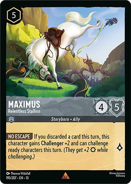 Maximus, Relentless Stallion 195/204 (Attack of the Vine!) 