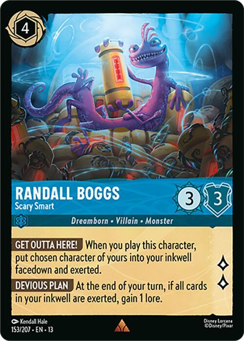Randall Boggs, Scary Smart 153/204 (Attack of the Vine!)  - Cold Foil