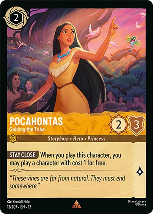 Pocahontas, Guiding the Tribe 12/207 (Attack of the Vine!) 