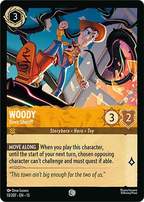 Woody, Town Sheriff 13/207 (Attack of the Vine!) 