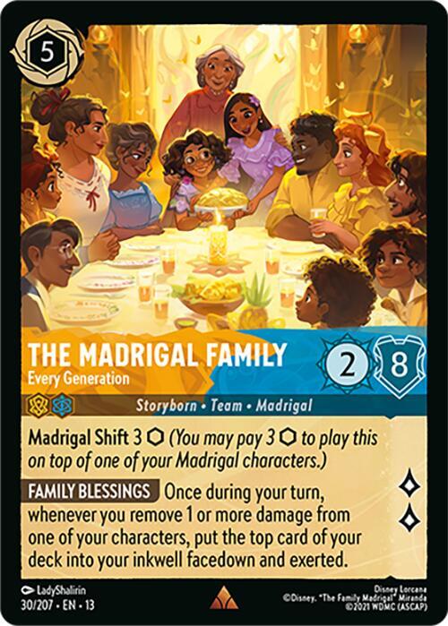 The Madrigal Family, Every Generation 30/204 (Attack of the Vine!) 