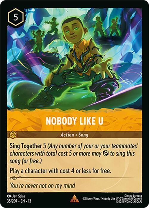 Nobody Like U 35/204 (Attack of the Vine!)  - Cold Foil