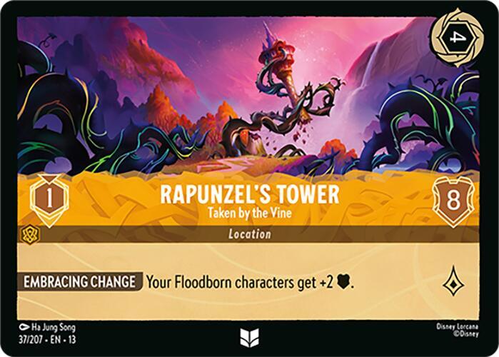 Rapunzel's Tower, Taken by the Vine 37/204 (Attack of the Vine!) 