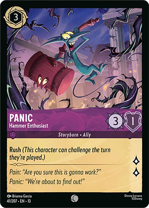 Panic, Hammer Enthusiast 41/204 (Attack of the Vine!) 
