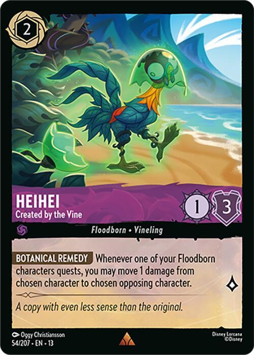 Heihei, Created by the Vine 54/204 (Attack of the Vine!) 