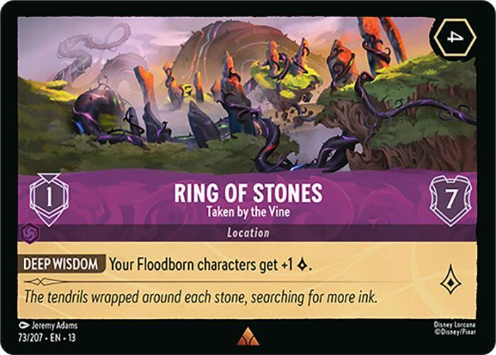 Ring of Stones, Taken by the Vine 73/204 (Attack of the Vine!) 