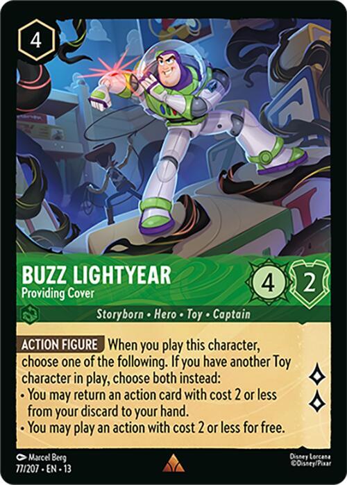 Buzz Lightyear, Providing Cover 77/204 (Attack of the Vine!) 