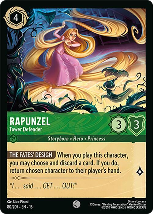 Rapunzel, Tower Defender 80/204 (Attack of the Vine!) 