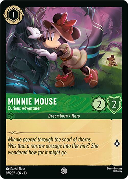 Minnie Mouse, Curious Adventurer 87/204 (Attack of the Vine!) 