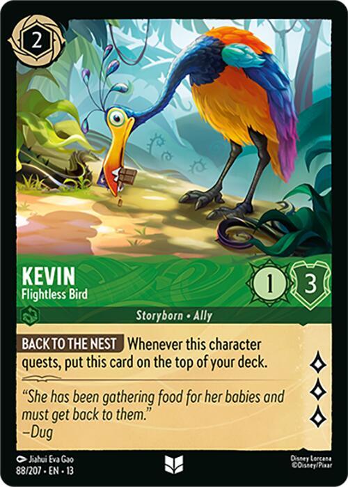 Kevin, Flightless Bird 88/204 (Attack of the Vine!) 