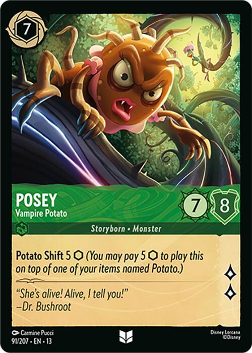 Posey, Vampire Potato 91/204 (Attack of the Vine!) 