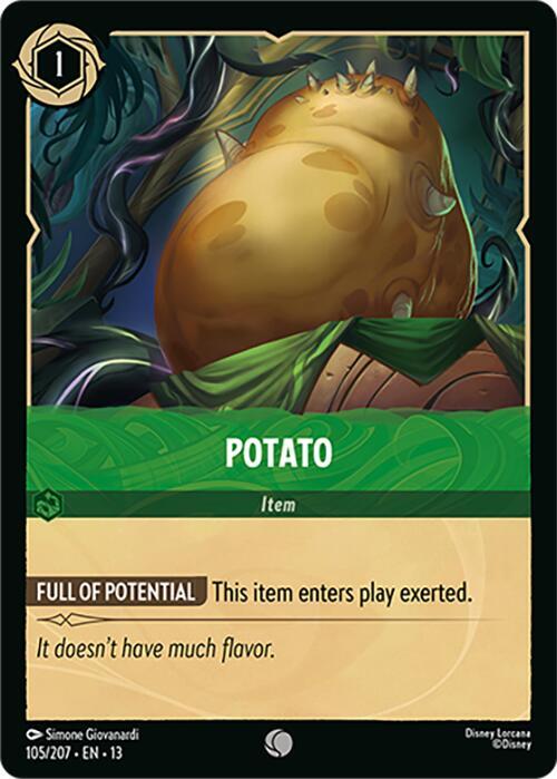 Potato 105/204 (Attack of the Vine!) 