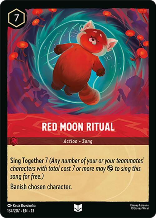 Red Moon Ritual 134/204 (Attack of the Vine!) 