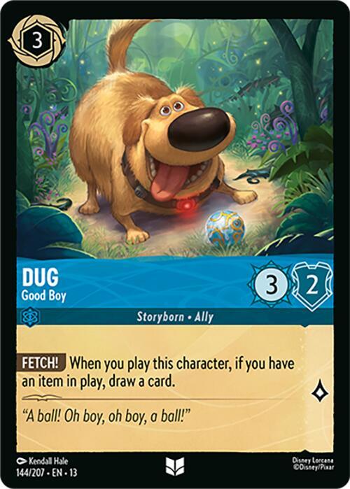 Dug, Good Boy 144/204 (Attack of the Vine!) 