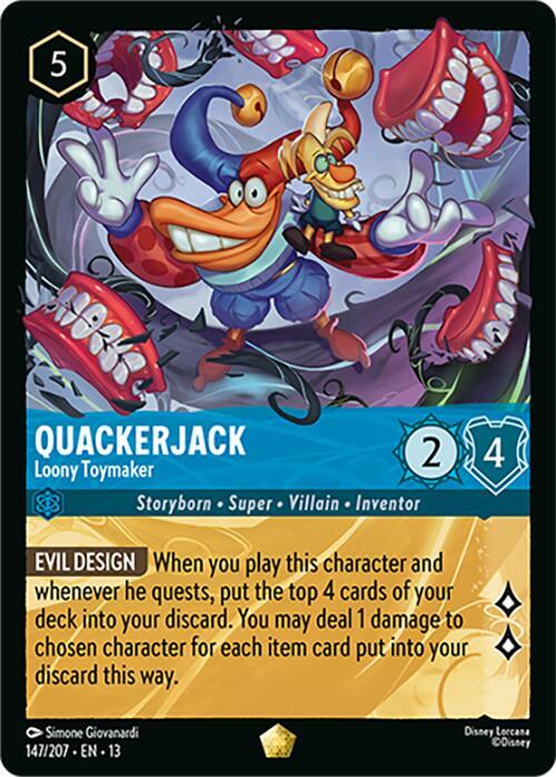 Quackerjack, Loony Toymaker 147/204 (Attack of the Vine!) 