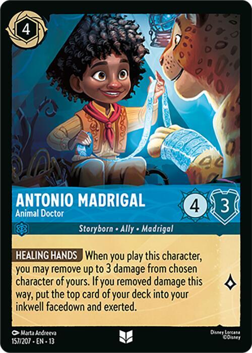 Antonio Madrigal, Animal Doctor 157/207 (Attack of the Vine!)  - Cold Foil