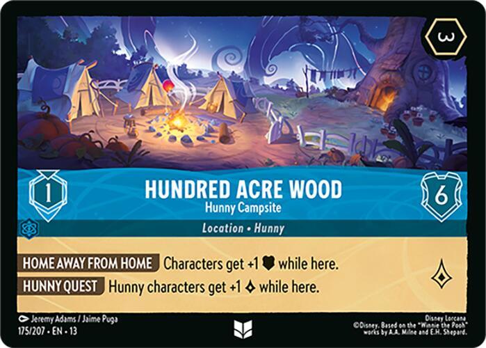 Hundred Acre Wood, Hunny Campsite 175/204 (Attack of the Vine!) 