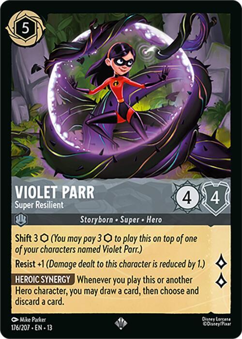 Violet Parr, Super Resilient 176/207 (Attack of the Vine!) 