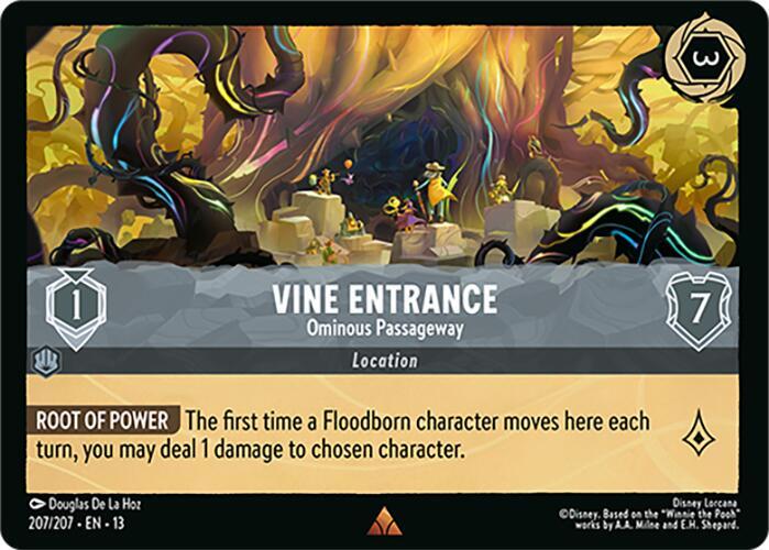 Vine Entrance, Ominous Passageway 207/207 (Attack of the Vine!) 
