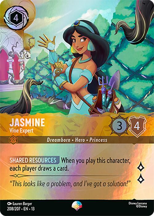 Jasmine, Vine Expert 208/204 (Attack of the Vine!)  - Holofoil