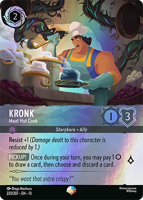 Kronk Meat Hut Cook 223/204 (Attack of the Vine!)  - Holofoil