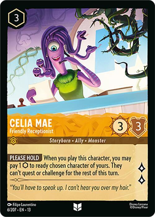 Celia Mae, Friendly Receptionist 6/204 (Attack of the Vine!) 