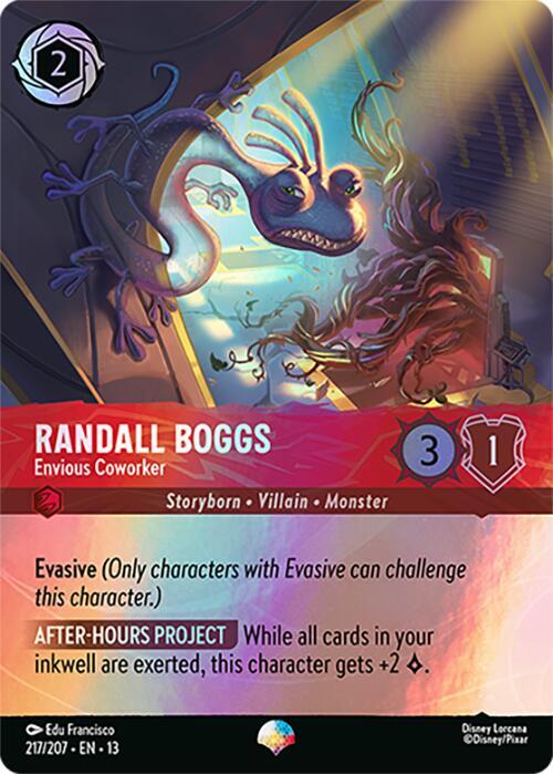 Randall Boggs, Envious Coworker 217/207 (Attack of the Vine!)  - Holofoil