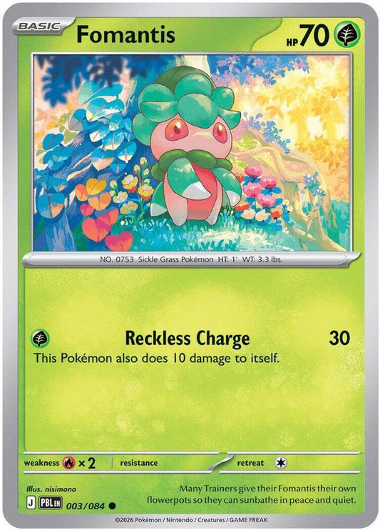 Fomantis 003/084 (ME05: Pitch Black) 