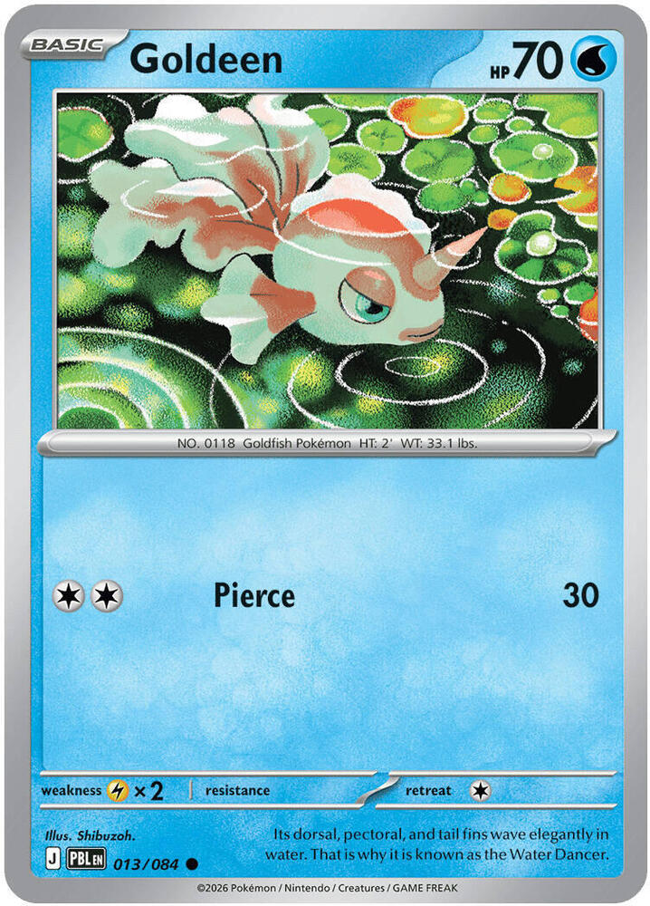 Goldeen 013 084 013/084 (ME05: Pitch Black) 