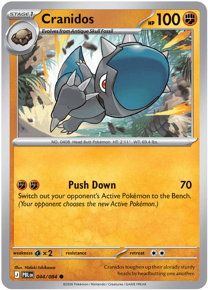 Cranidos 044/084 (ME05: Pitch Black) 