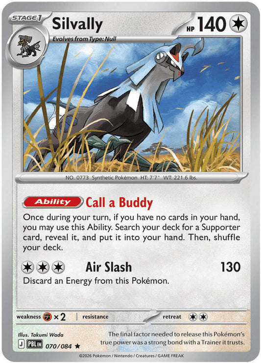 Silvally 070/084 (ME05: Pitch Black)  - Reverse holo