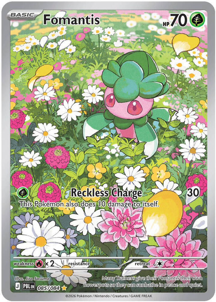 Fomantis 085 084 085/084 (ME05: Pitch Black)  - Holofoil
