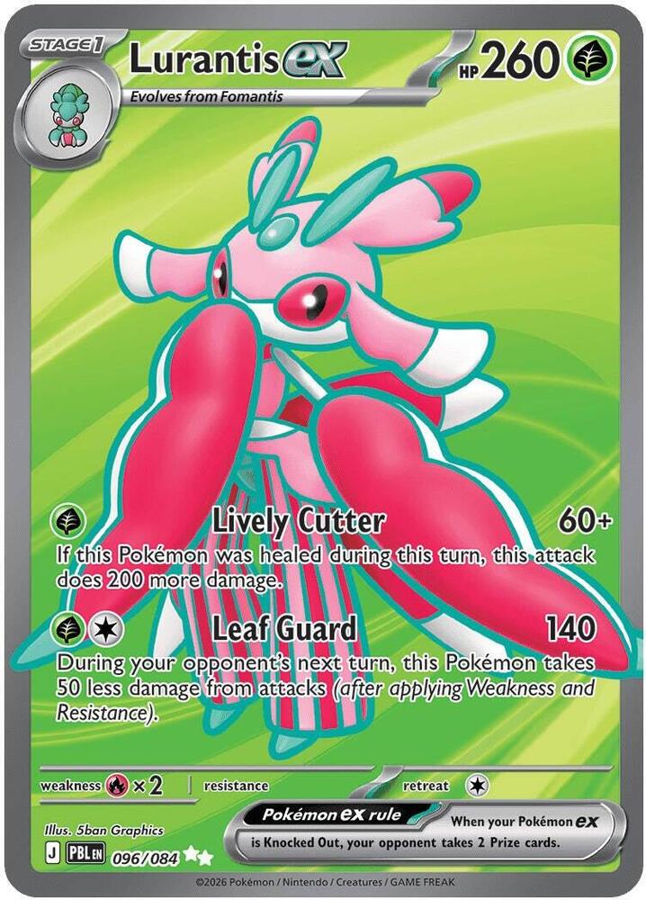 Lurantis ex 096 084 096/084 (ME05: Pitch Black)  - Holofoil