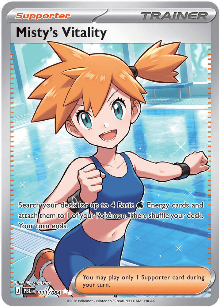 Mistys Vitality 111 084 111/084 (ME05: Pitch Black)  - Holofoil