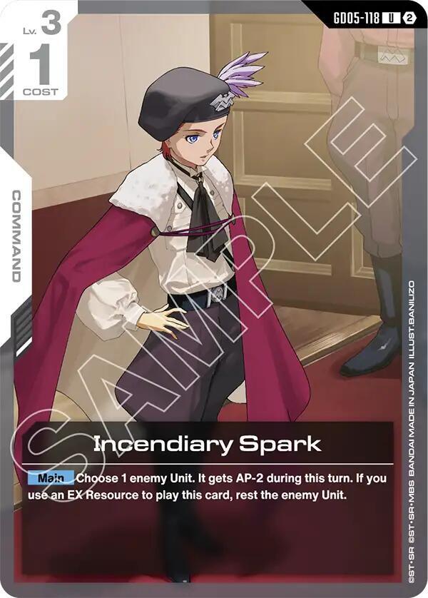 Incendiary Spark GD05-118 (Freedom Ascension) 