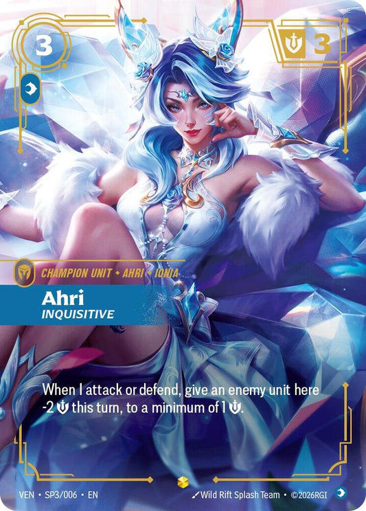 Ahri - Inquisitive SP3/006 (Vendetta)  - Foil