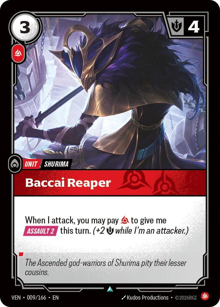 Baccai Reaper 009/166 (Vendetta) 