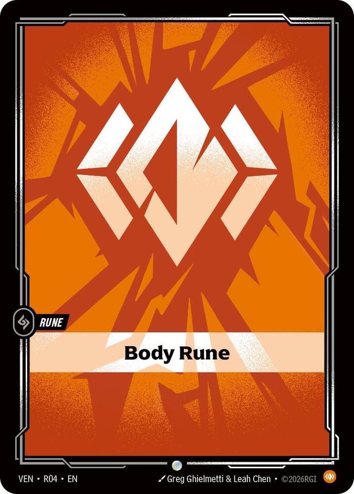 Body Rune R04 (Vendetta) 
