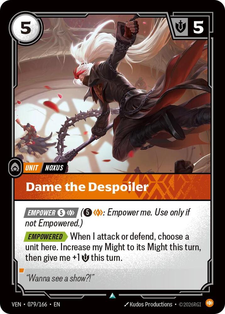 Dame the Despoiler 079/166 (Vendetta) 