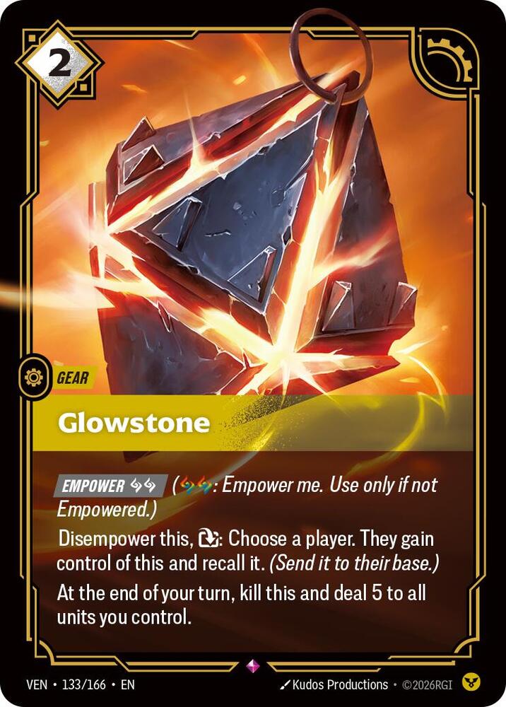 Glowstone 133/166 (Vendetta)  - Foil