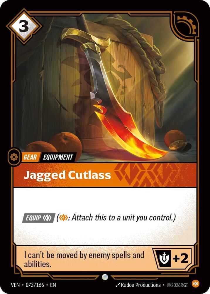 Jagged Cutlass 073/166 (Vendetta) 