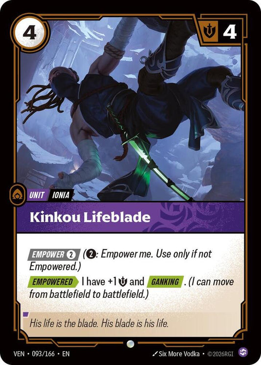 Kinkou Lifeblade 093/166 (Vendetta) 