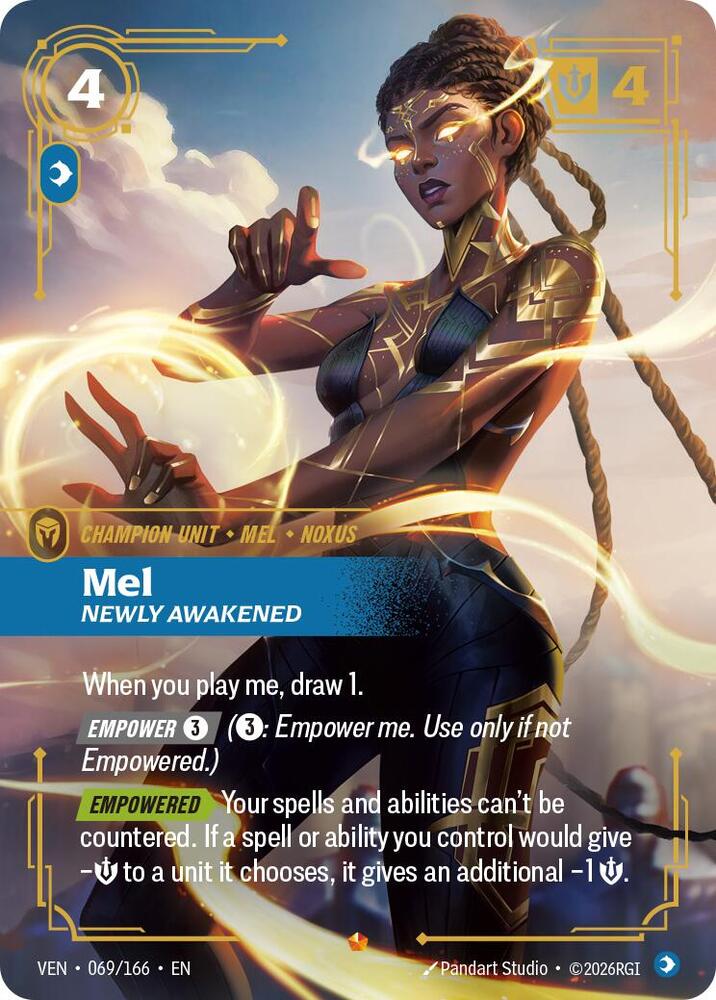 Mel - Newly Awakened 069/166 (Vendetta)  - Foil