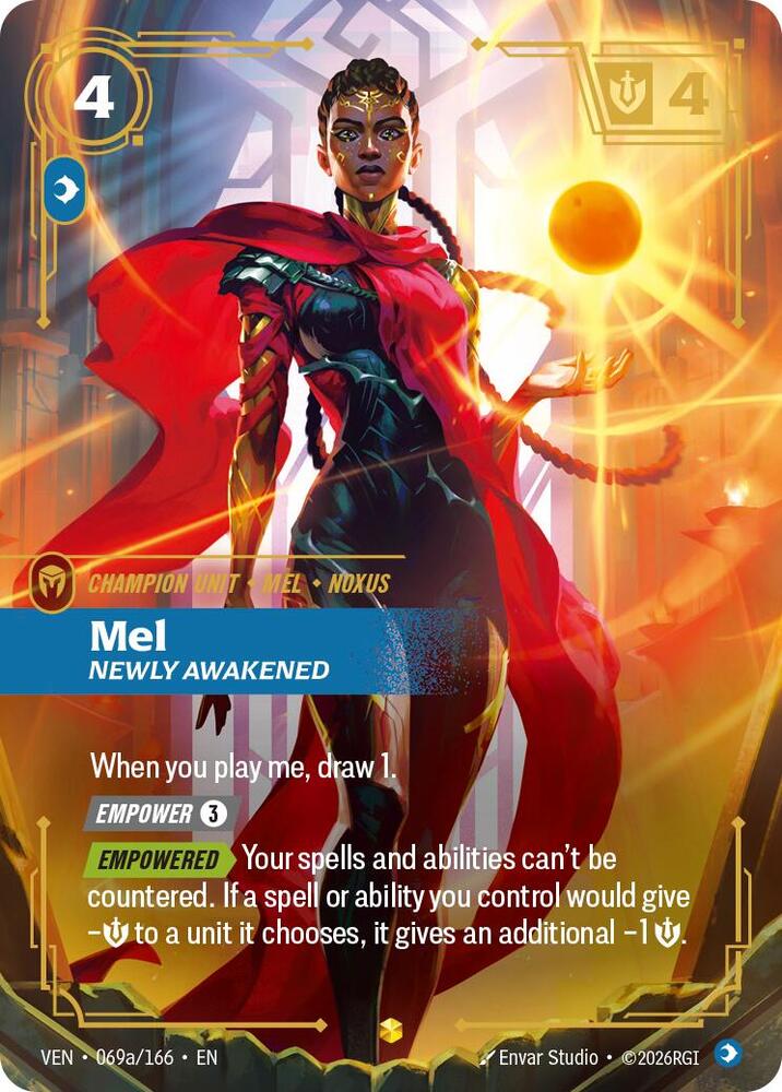 Mel - Newly Awakened 069a/166 (Vendetta)  - Foil