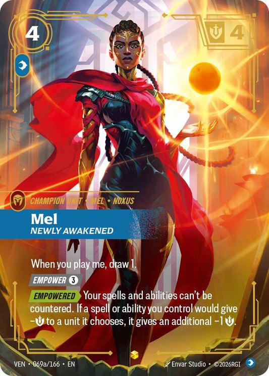 Mel - Newly Awakened 069a/166 (Vendetta)  - Foil