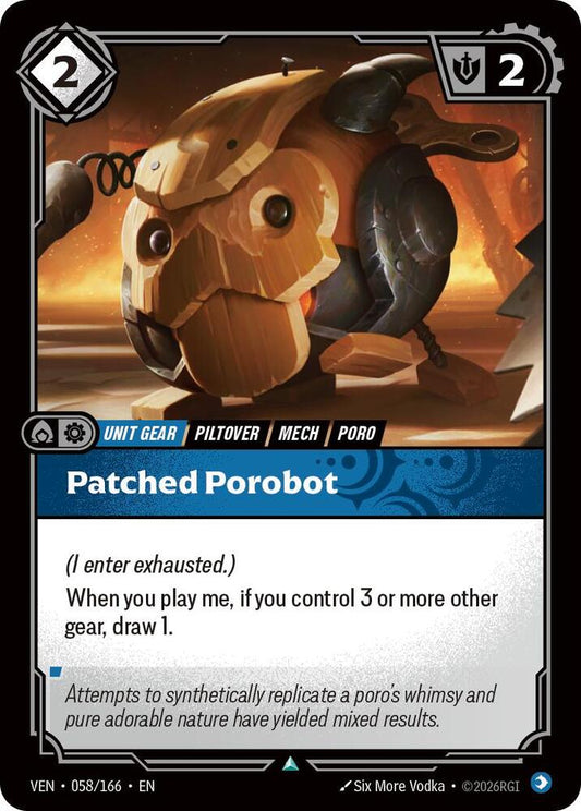 Patched Porobot 058/166 (Vendetta) 