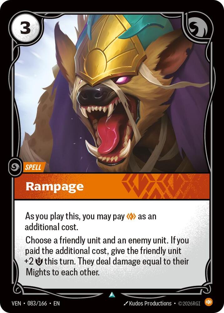 Rampage 083/166 (Vendetta) 
